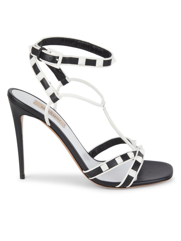 VALENTINO GARAVANI Rockstud Spikes Leather Heels