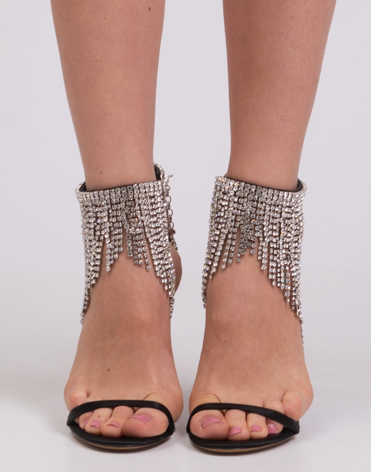 ALEXANDRE VAUTHIER Rhinestone Heel Sandals