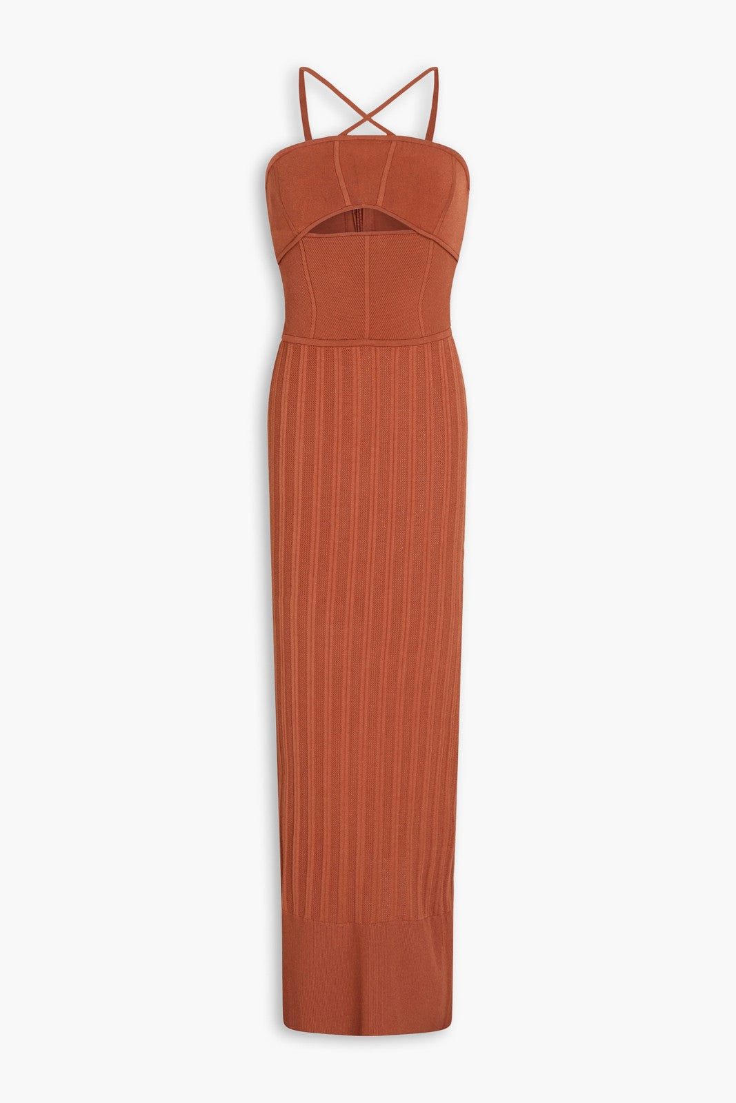 HERVÉ LÉGER Knitted Maxi Dress