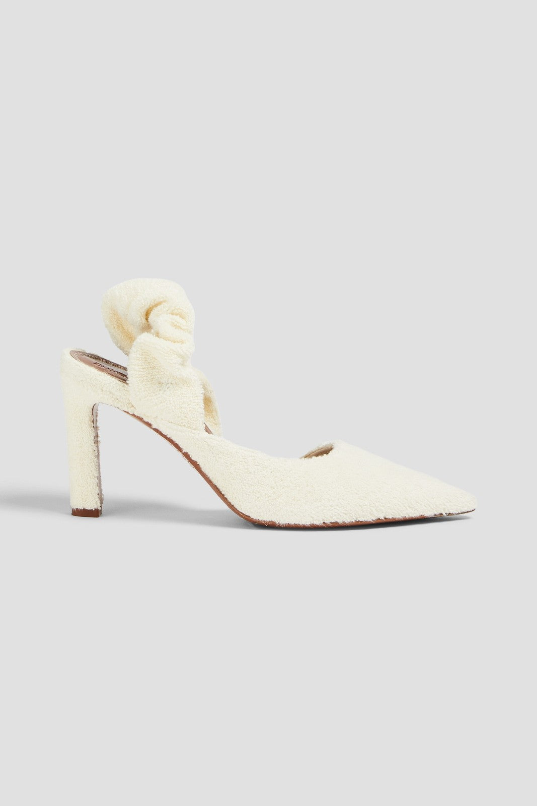 ZIMMERMANN Twisted Towel Slingback Heels