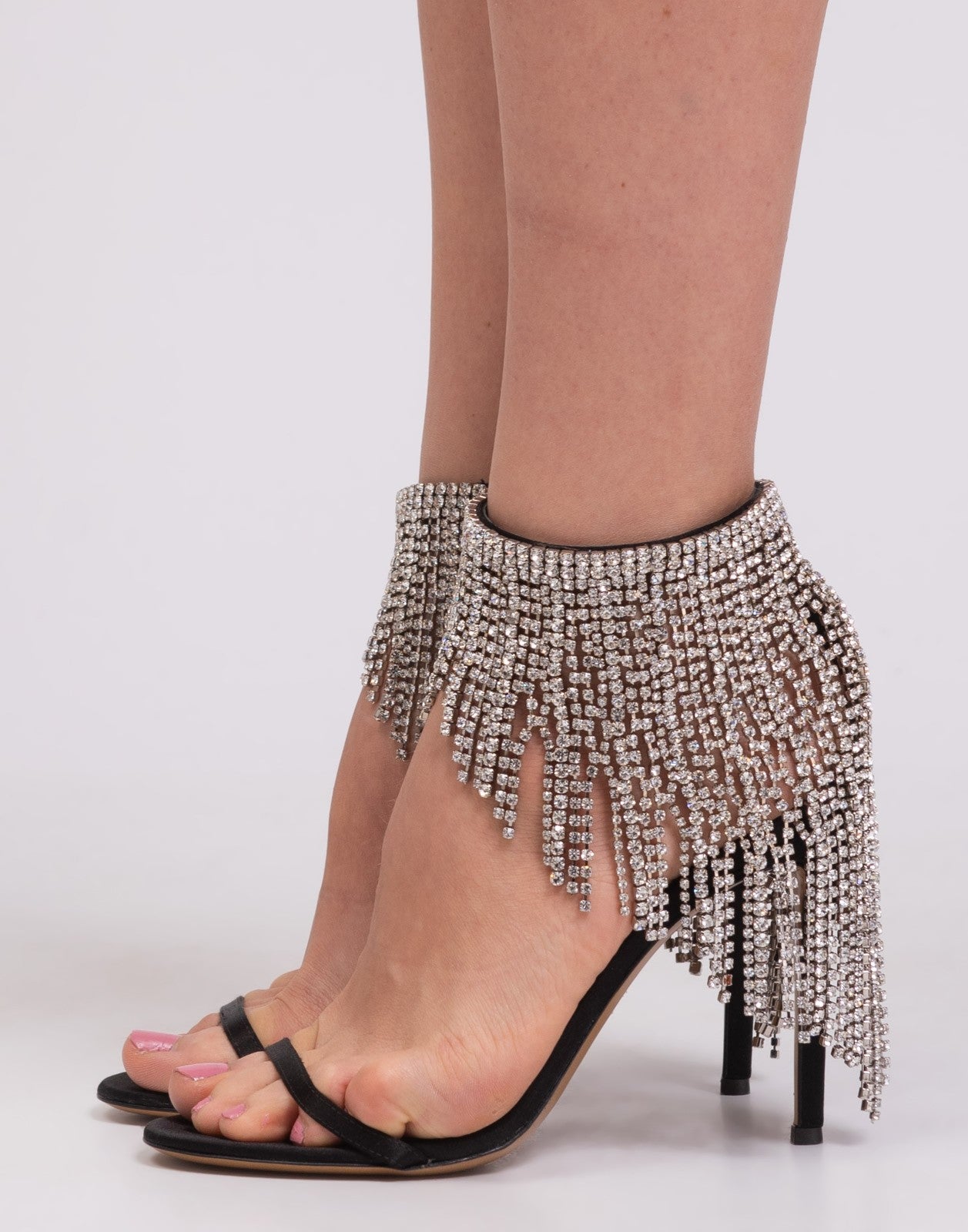 ALEXANDRE VAUTHIER Rhinestone Heel Sandals