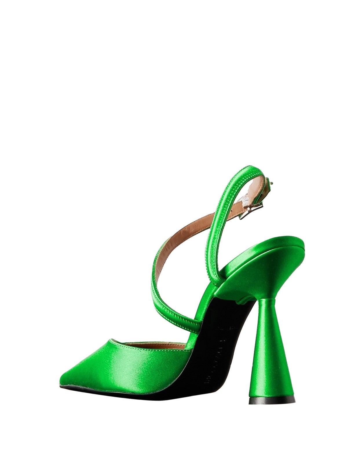 D’ACCORI Strappy Geometric Heel Sandals