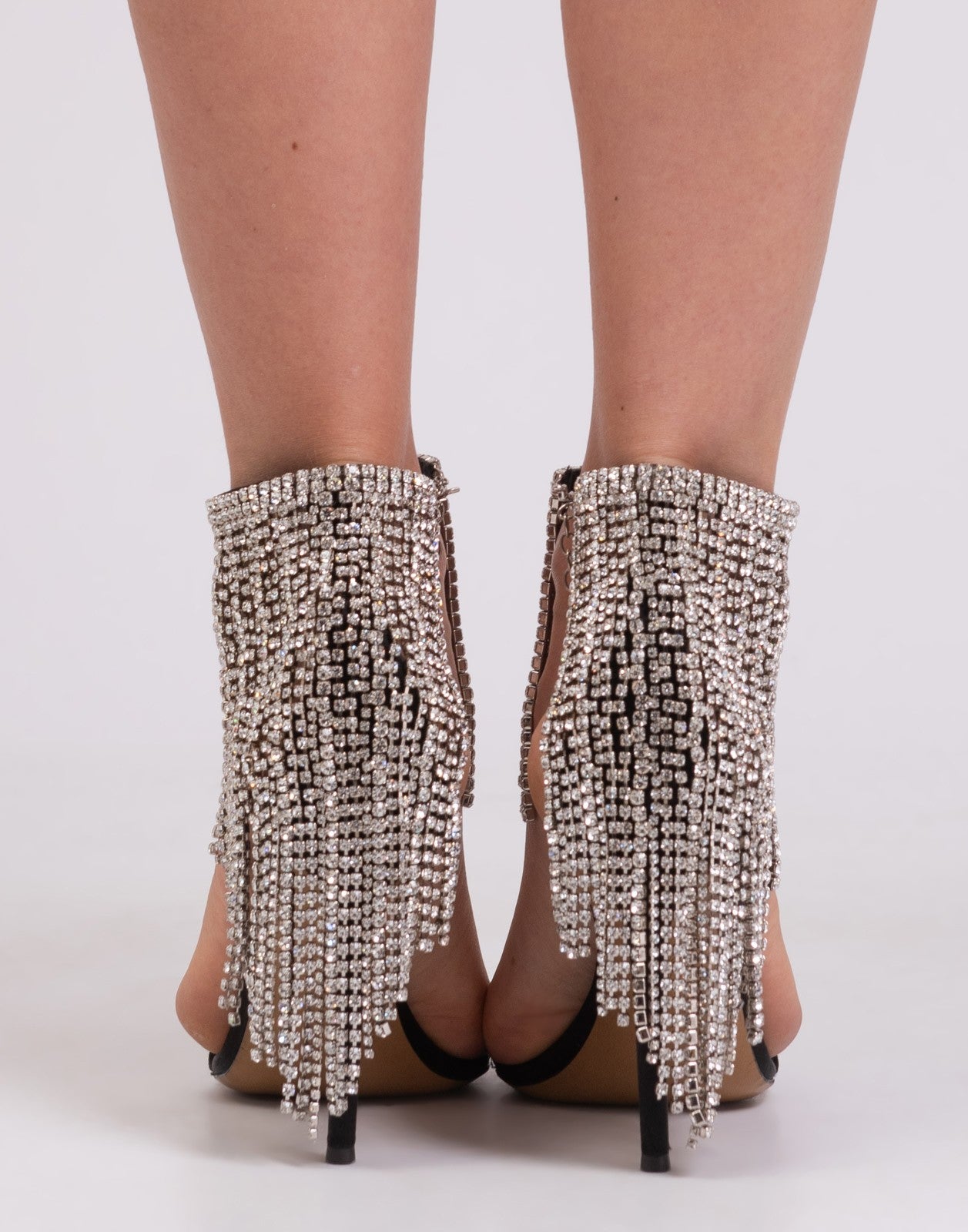 ALEXANDRE VAUTHIER Rhinestone Heel Sandals
