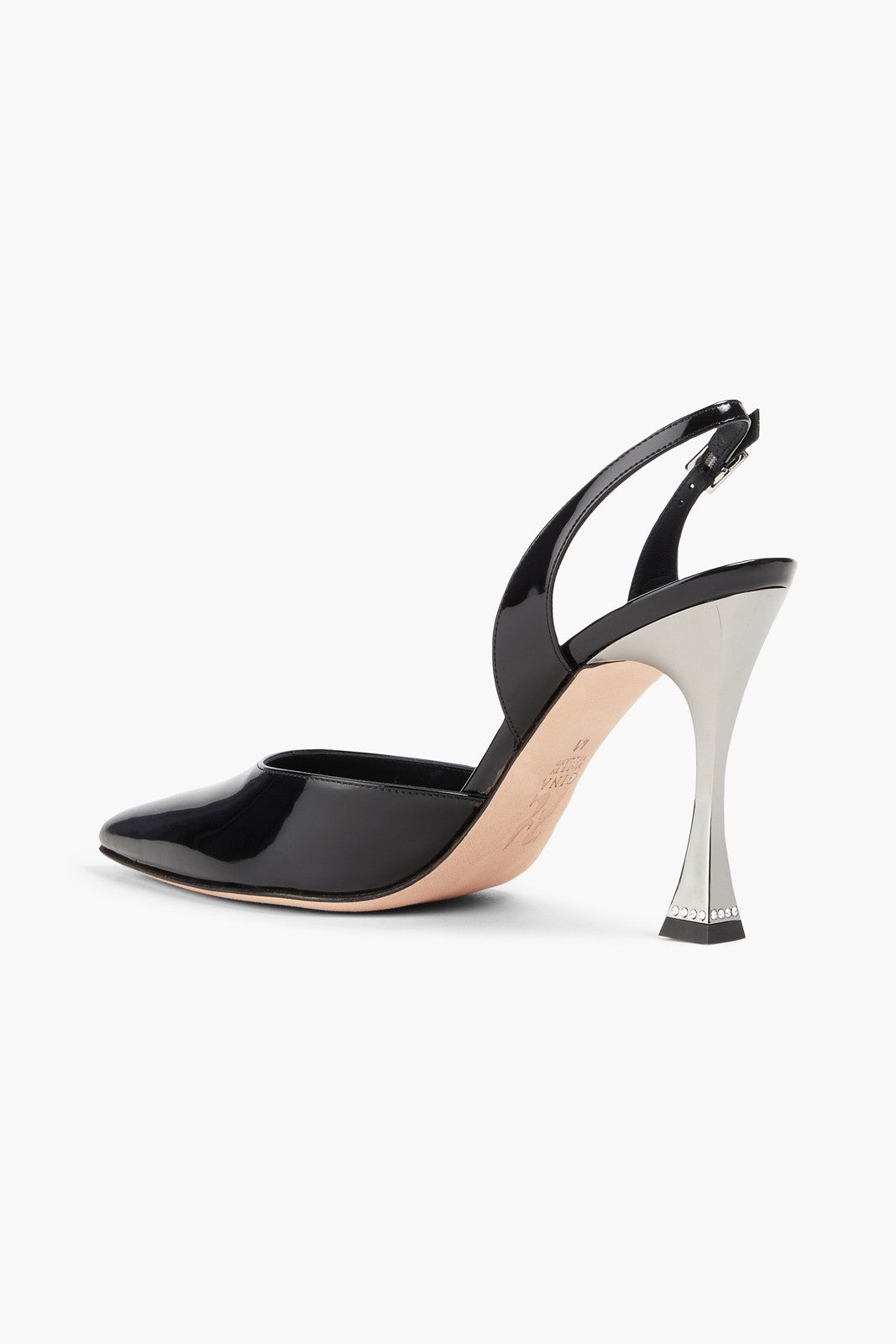 GINA Leather Slingback Pumps