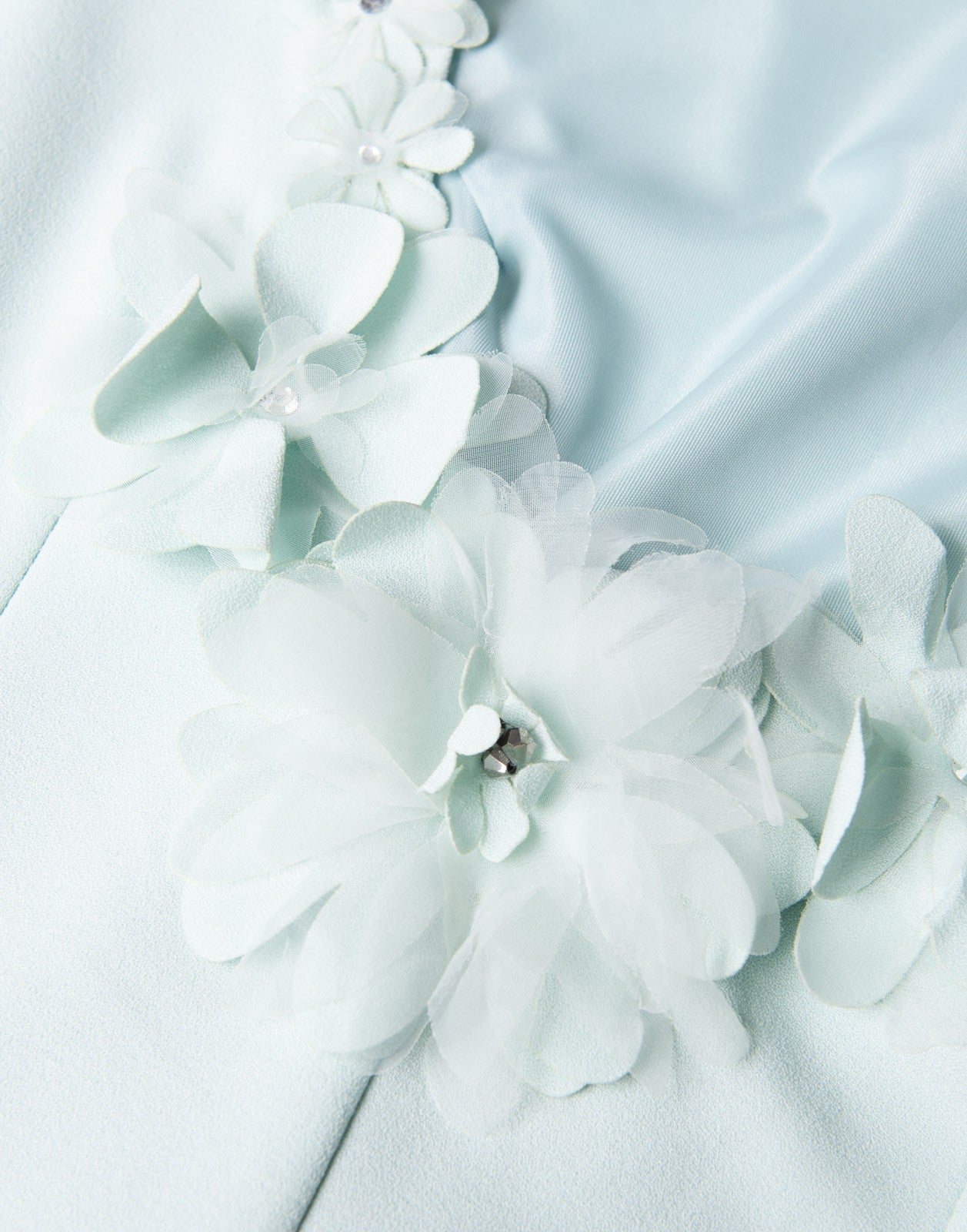MONCHO HEREDIA Flower-Embellished Maxi Dress