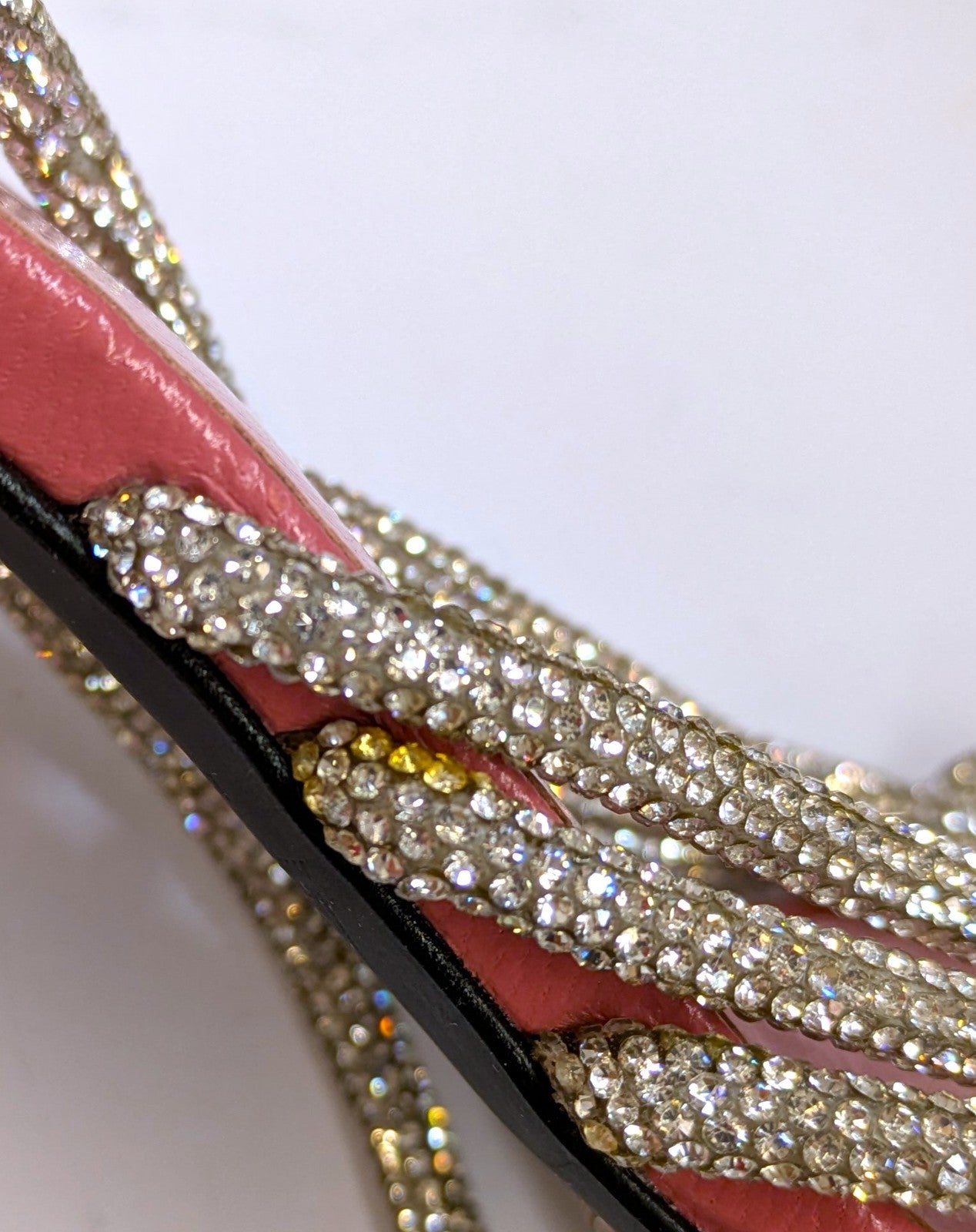 ANIYE BY Strappy Rhinestone Sandals