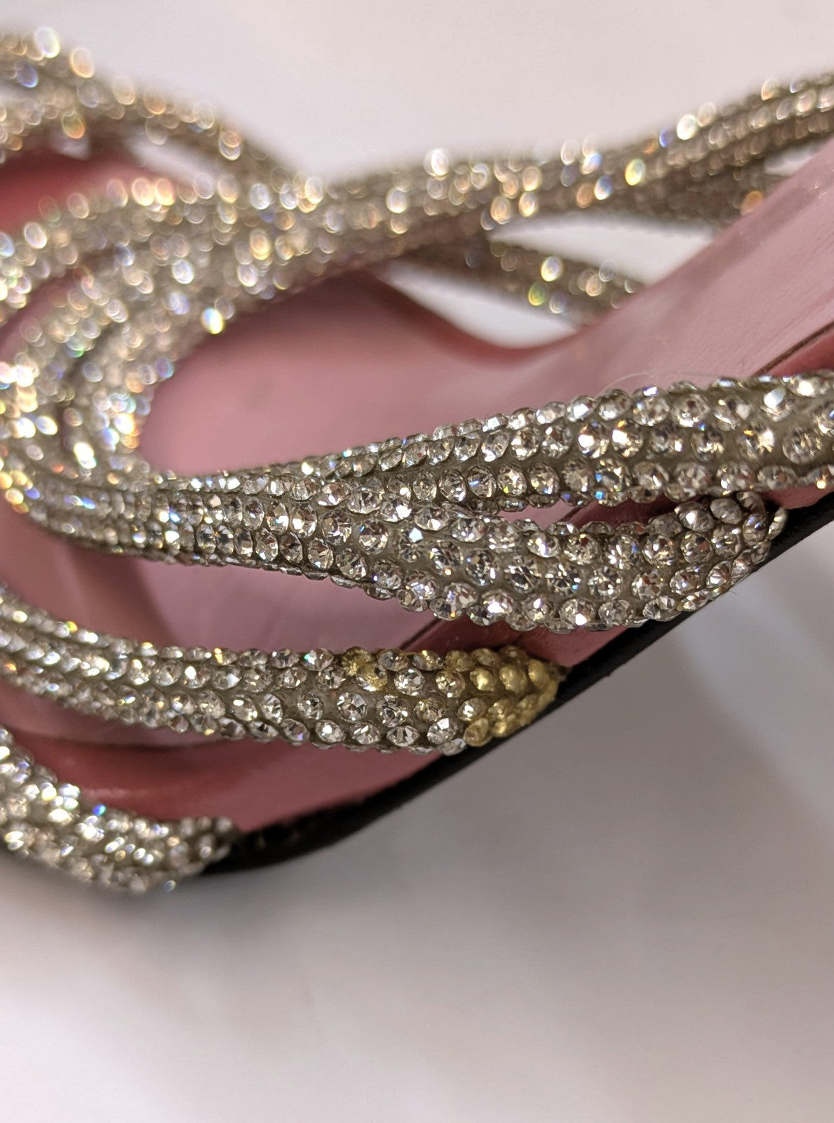 ANIYE BY Strappy Rhinestone Sandals