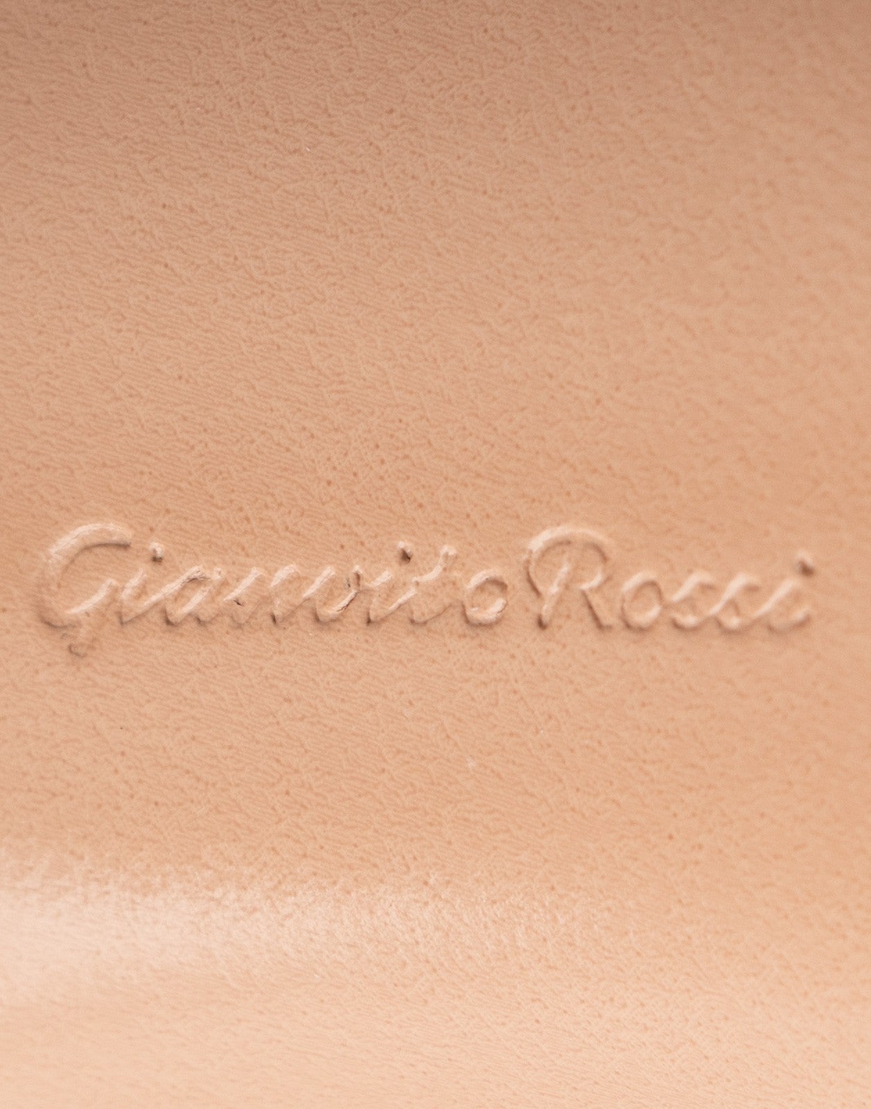 GIANVITO ROSSI Clear Rhinestone Mule Sandals