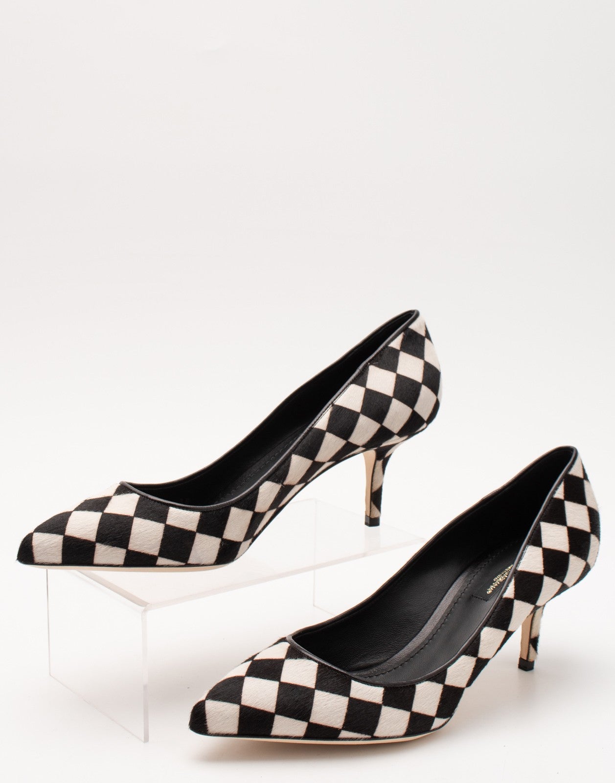 DOLCE & GABBANA Calf Hair Court Pumps
