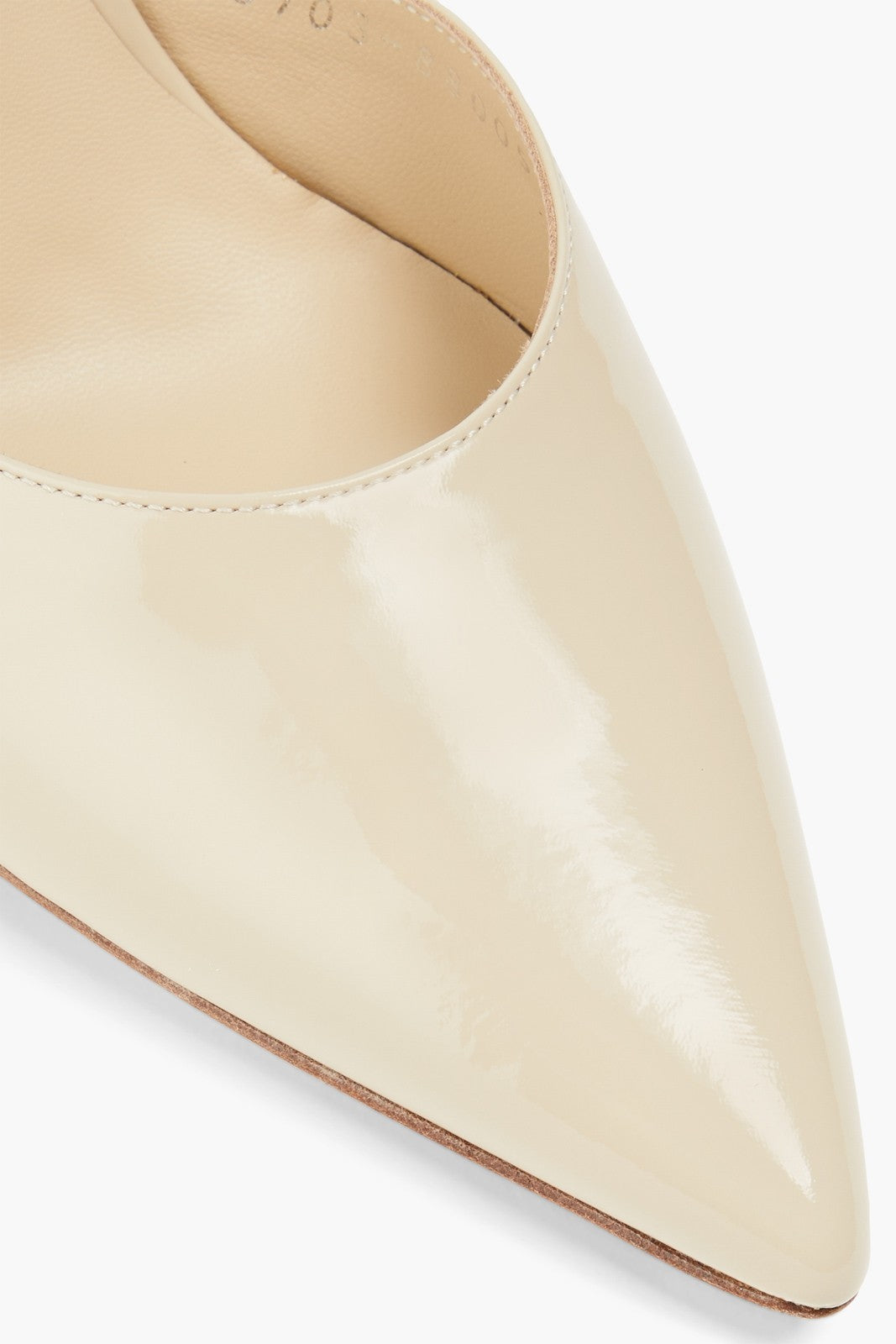 GINA Robyn Leather Slingback Shoes Buckle