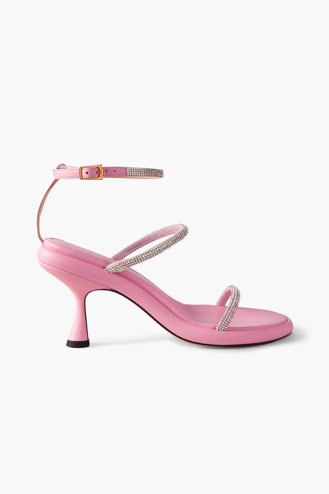 WANDLER Leather Mary Jane Ankle Sandals