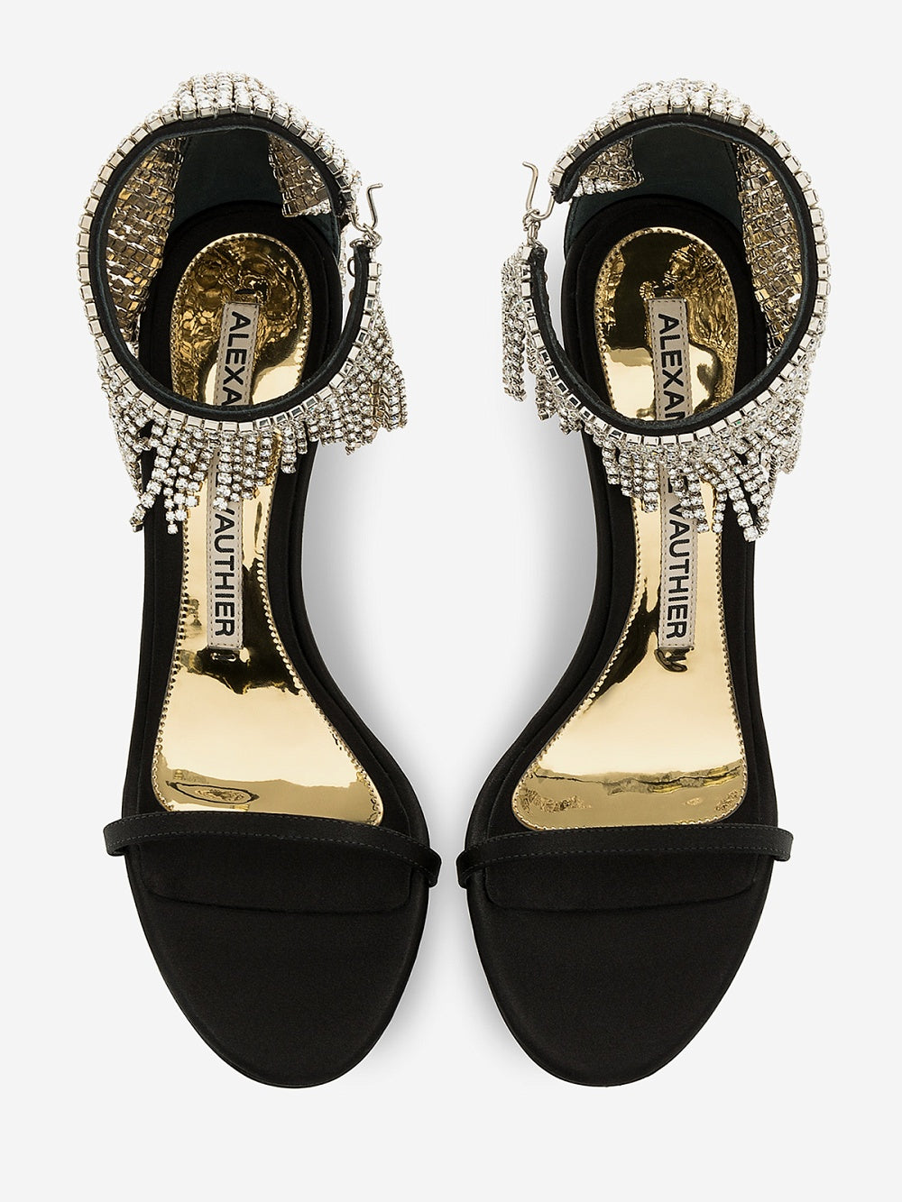 ALEXANDRE VAUTHIER Rhinestone Heel Sandals