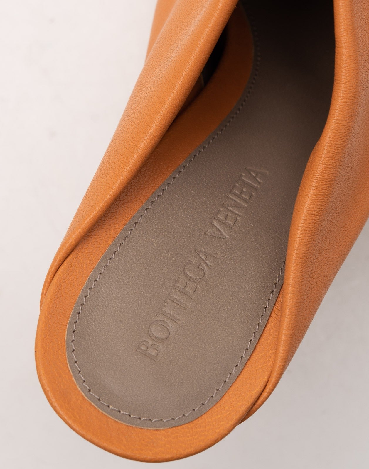 Bottega Veneta BV Bold Leather Mule