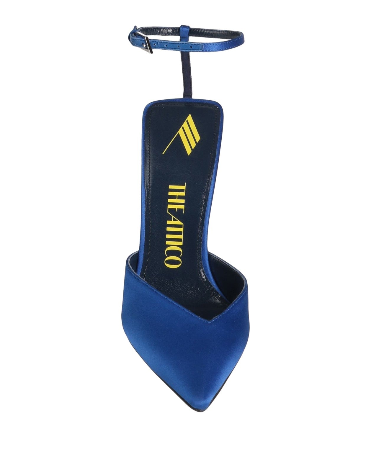 THE ATTICO Satin Ankle-Strap Shoes