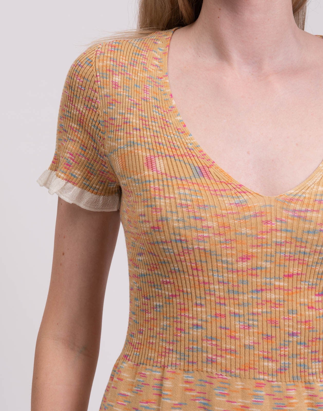Missoni Fit & Flare Knitted Flare Dress