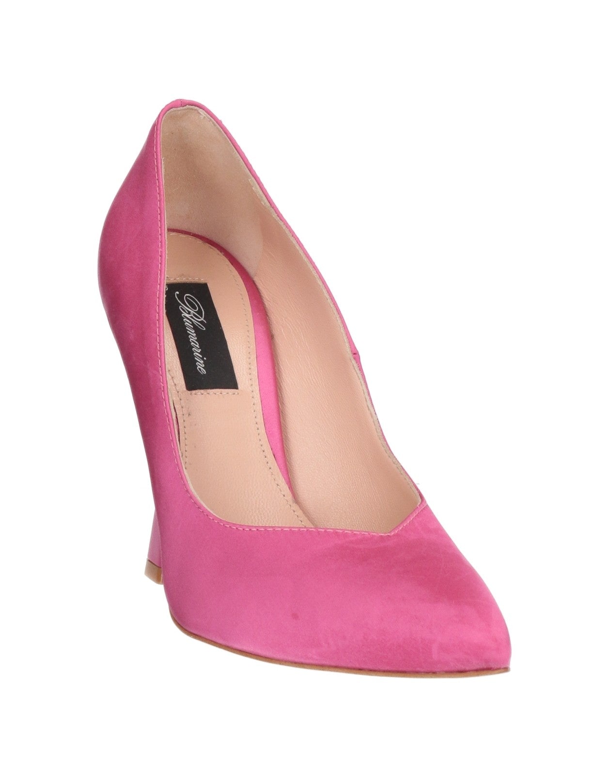 Blumarine Pink Spool-Heel Court Shoes