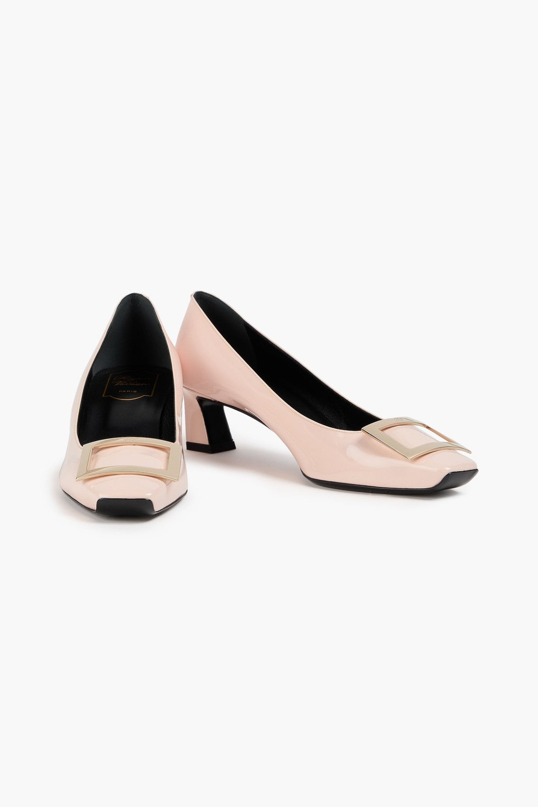 Roger Vivier Pink Patent Leather Pumps