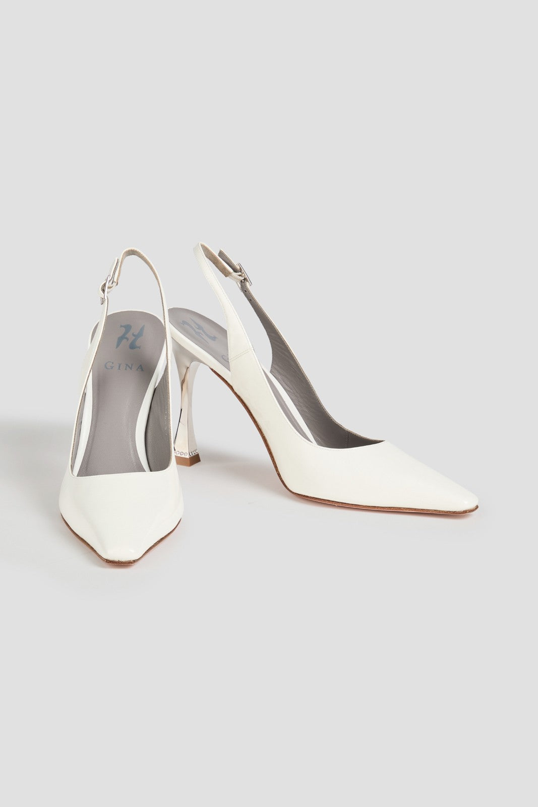 GINA Leather Slingback Pumps