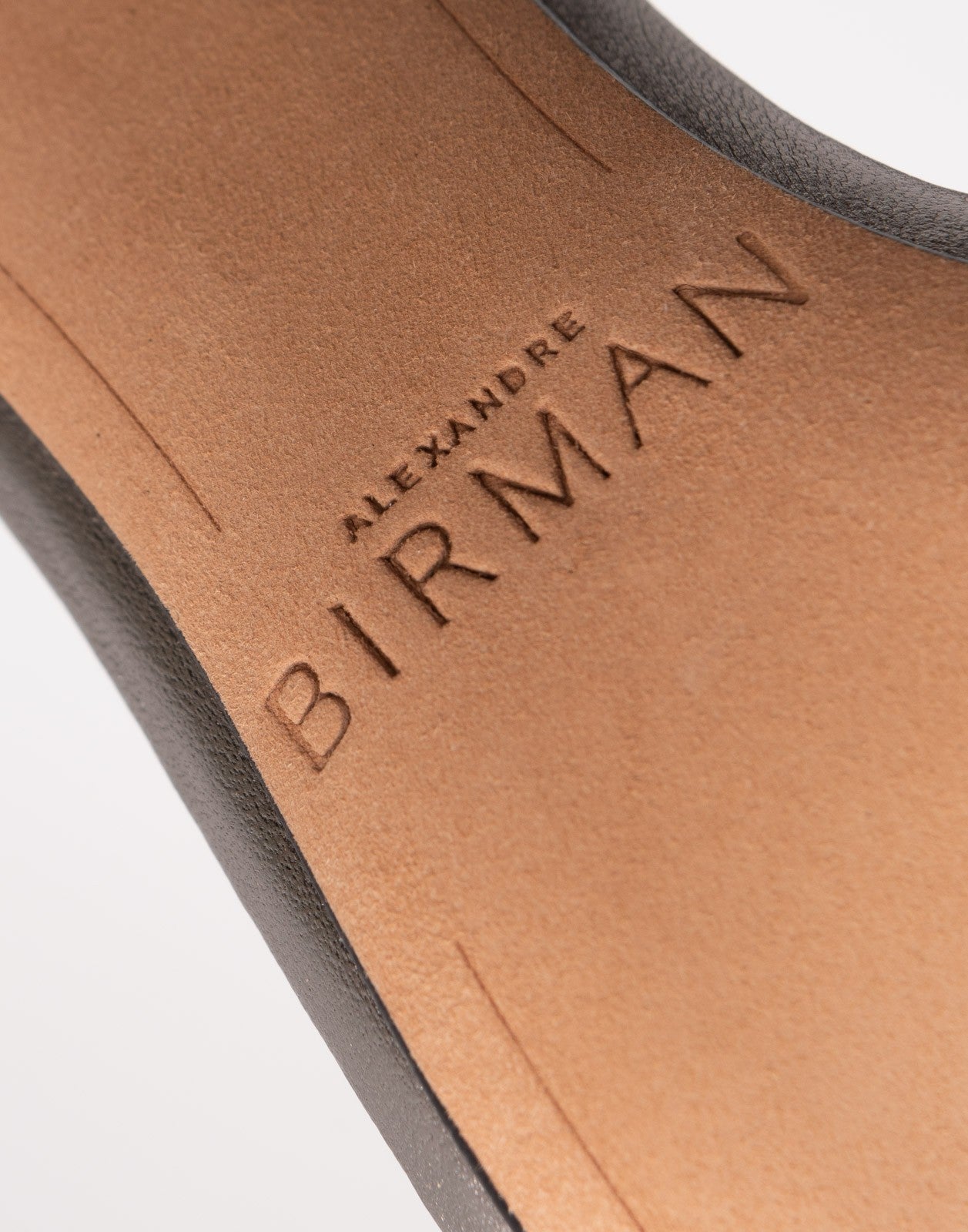 Alexandre Birman Silver Leather Ankle-Strap Sandals
