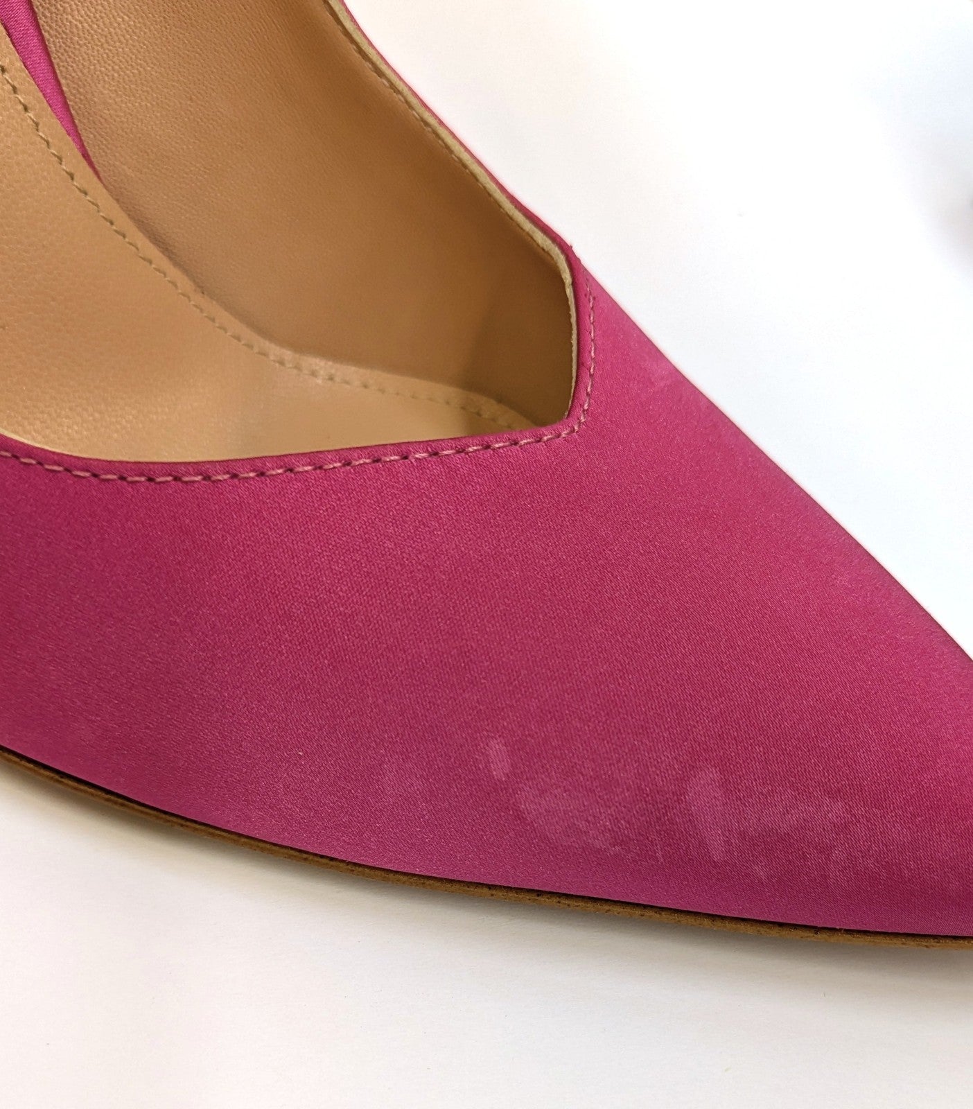 Blumarine Pink Spool-Heel Court Shoes