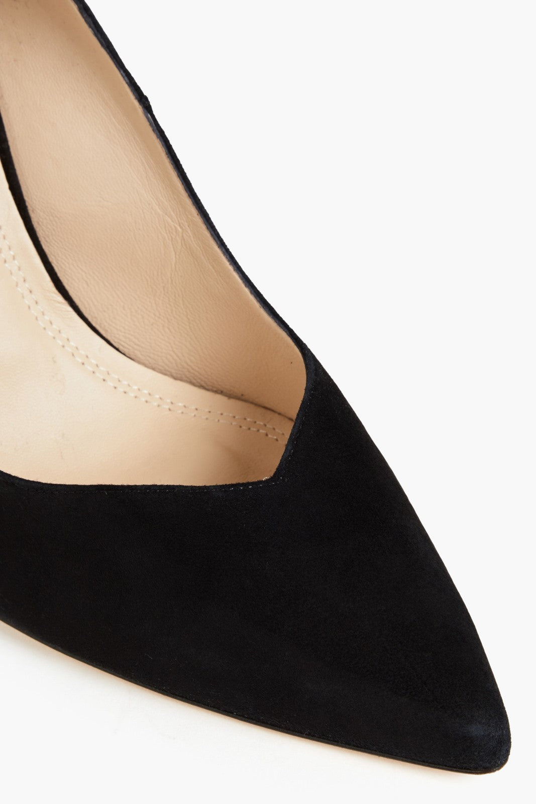 Sandro Suede Leather Court Heels