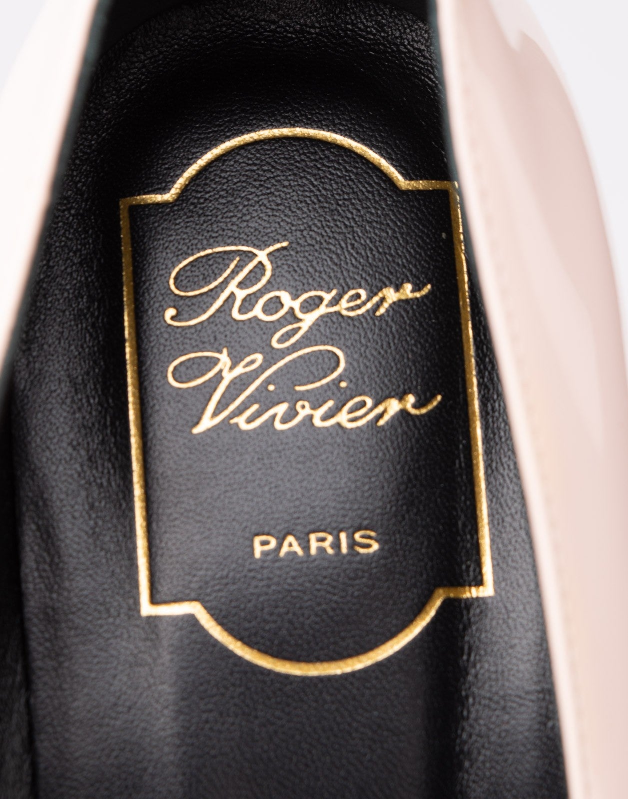 Roger Vivier Pink Patent Leather Pumps