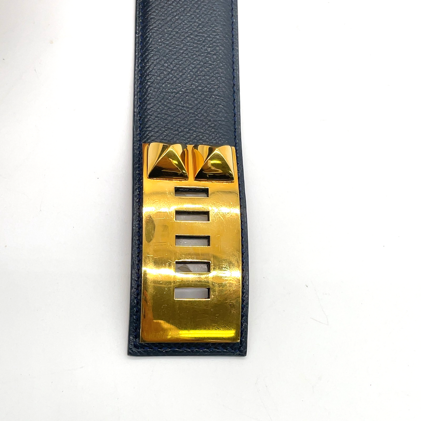 Hermès Collier de Chien Studded Leather Belt – GD 65