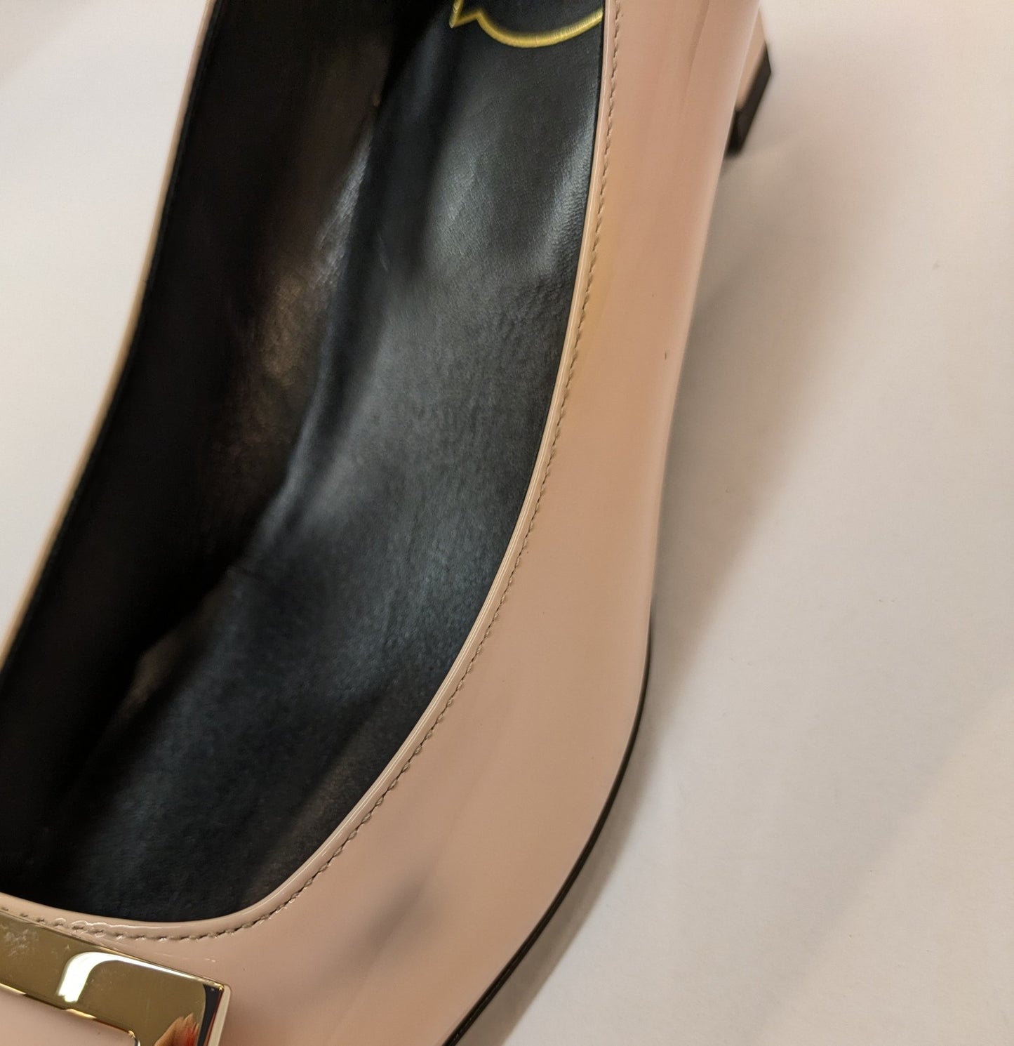 Roger Vivier Pink Patent Leather Pumps