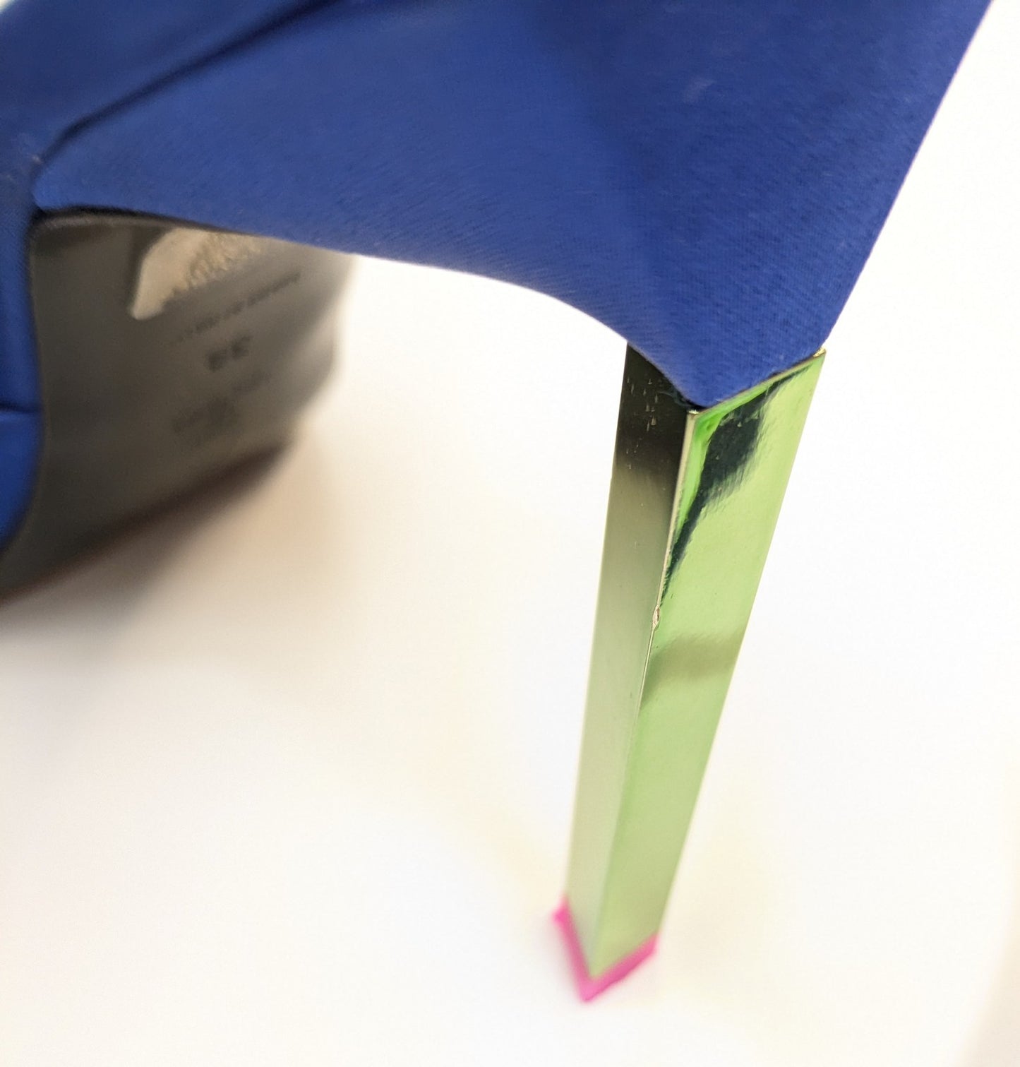 THE ATTICO Satin Ankle-Strap Shoes
