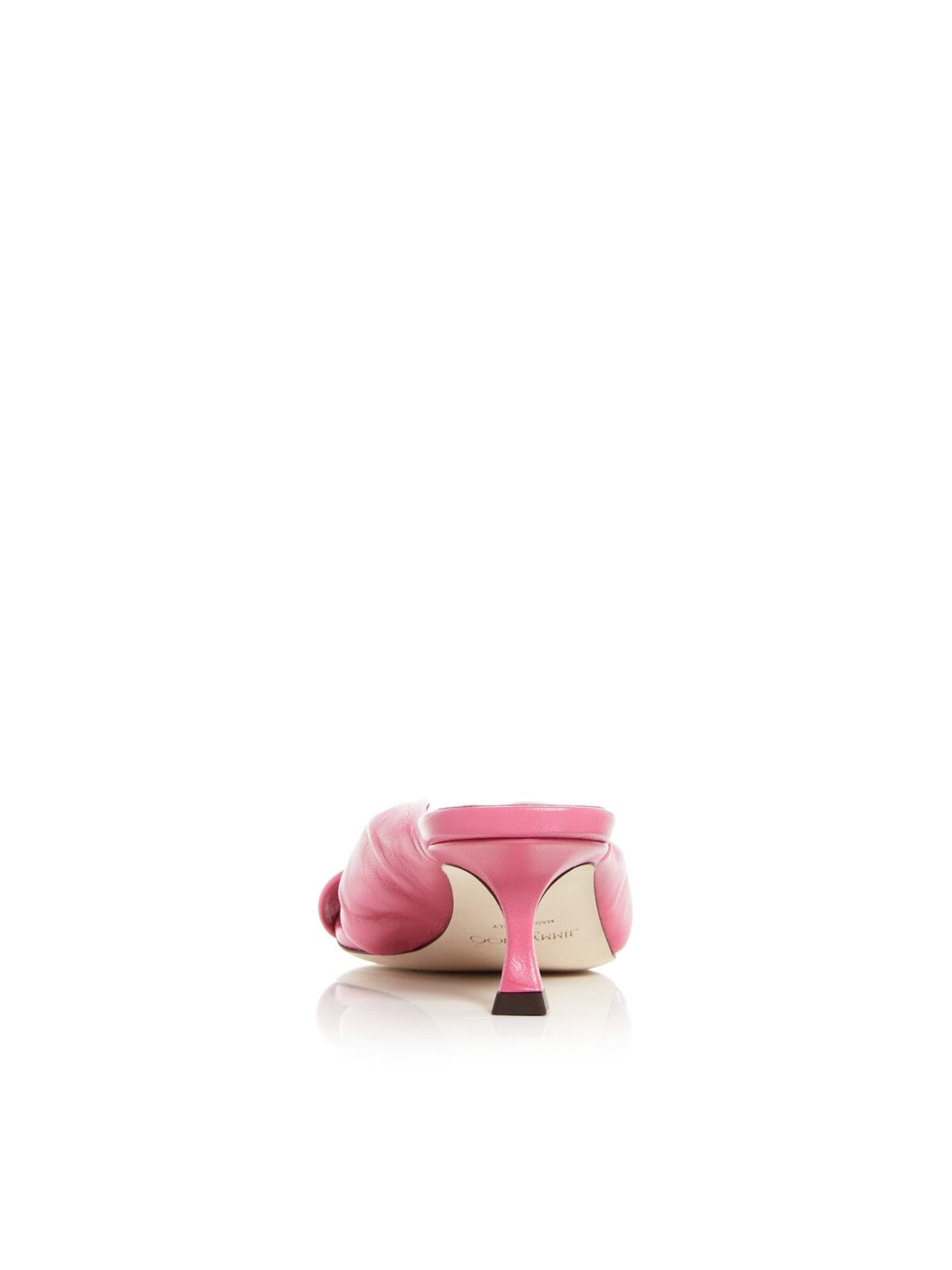 Jimmy Choo Avenue 50 Pink Leather Kitten Heels