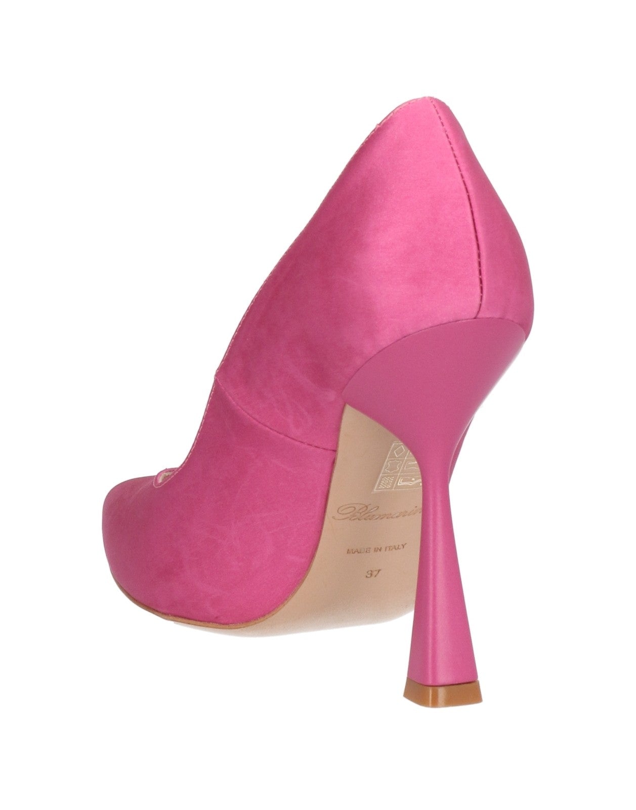 Blumarine Pink Spool-Heel Court Shoes