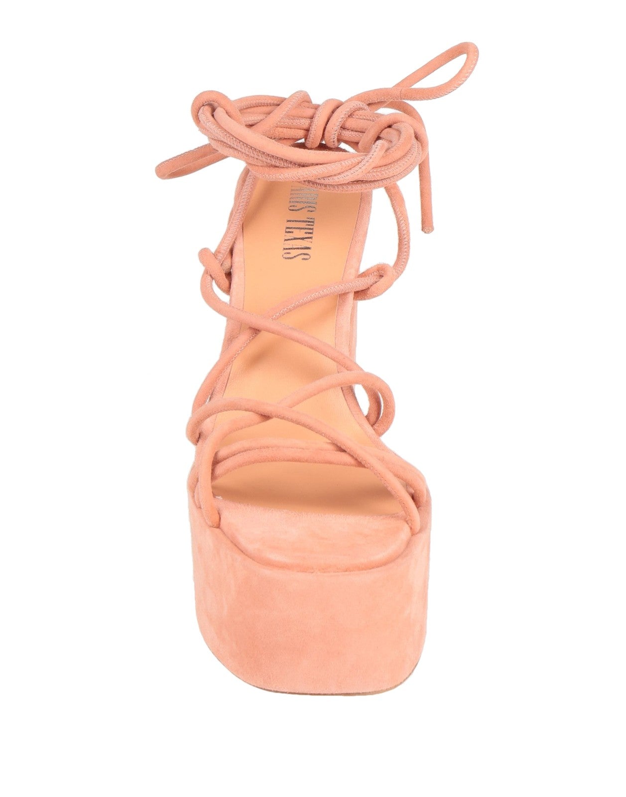 Paris Texas Pink Leather Strappy Sandals