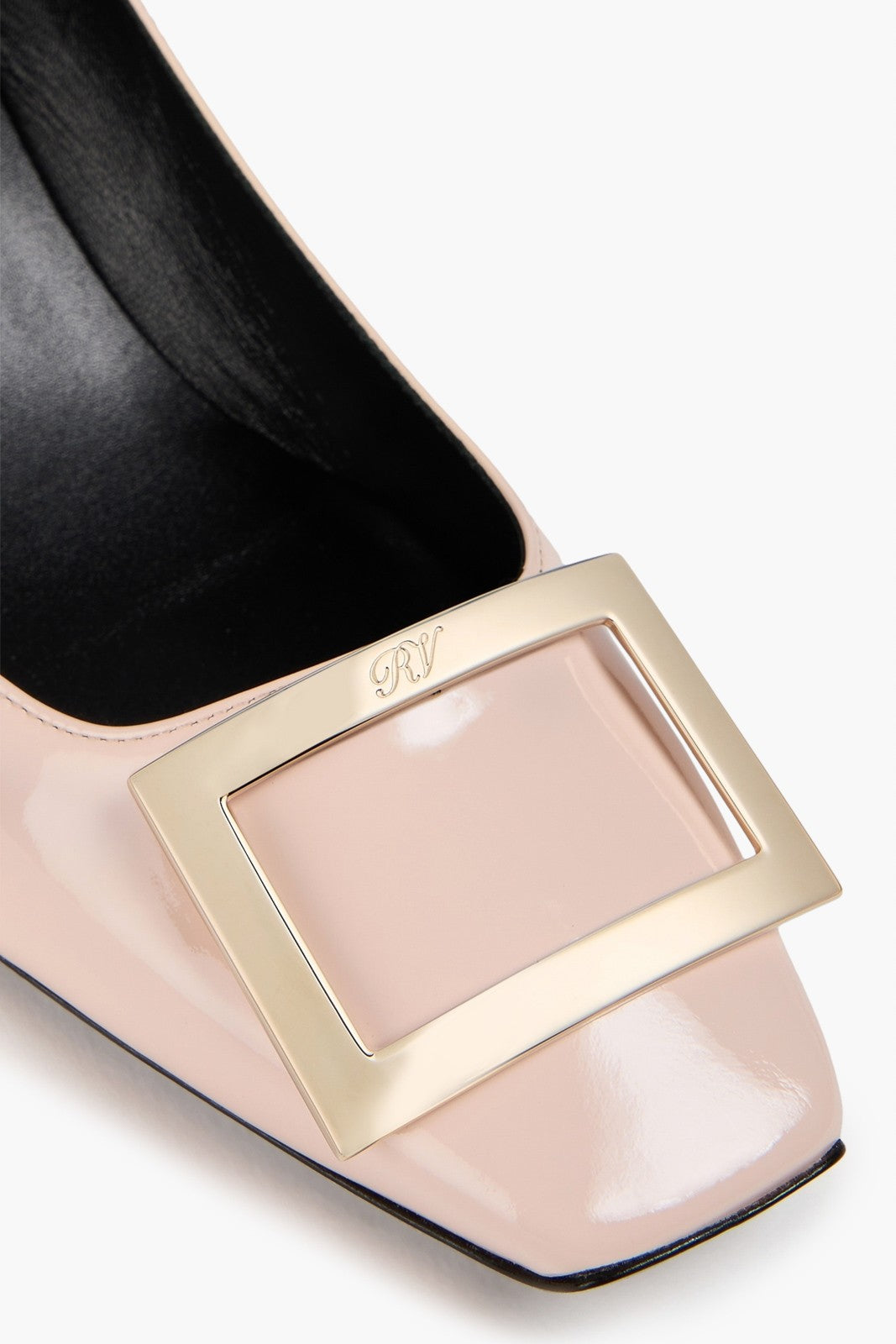 Roger Vivier Pink Patent Leather Pumps