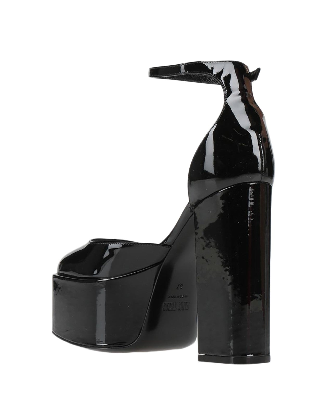 Paris Texas Leather Ankle-Strap Pumps