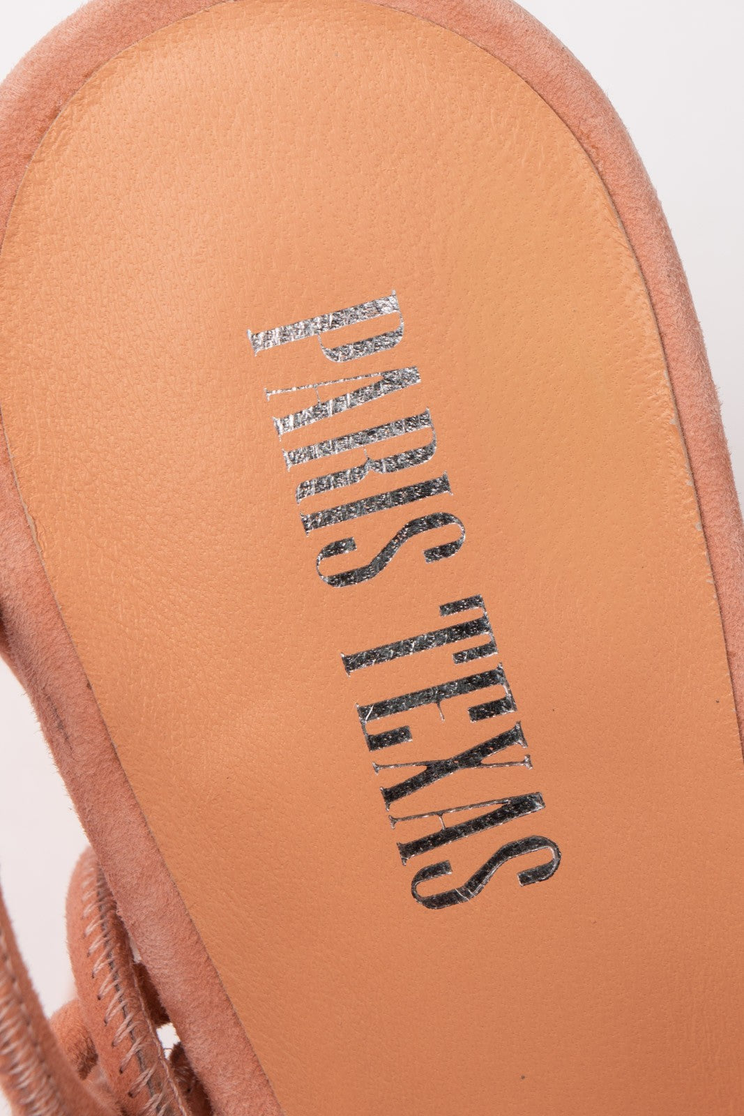 Paris Texas Pink Leather Strappy Sandals