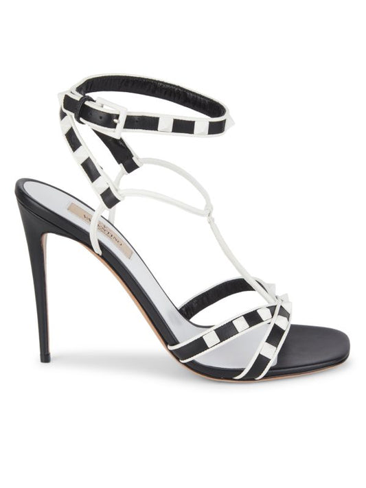VALENTINO GARAVANI Rockstud Spikes Leather Heels