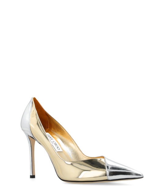 JIMMY CHOO Cass 95 Leather Pumps