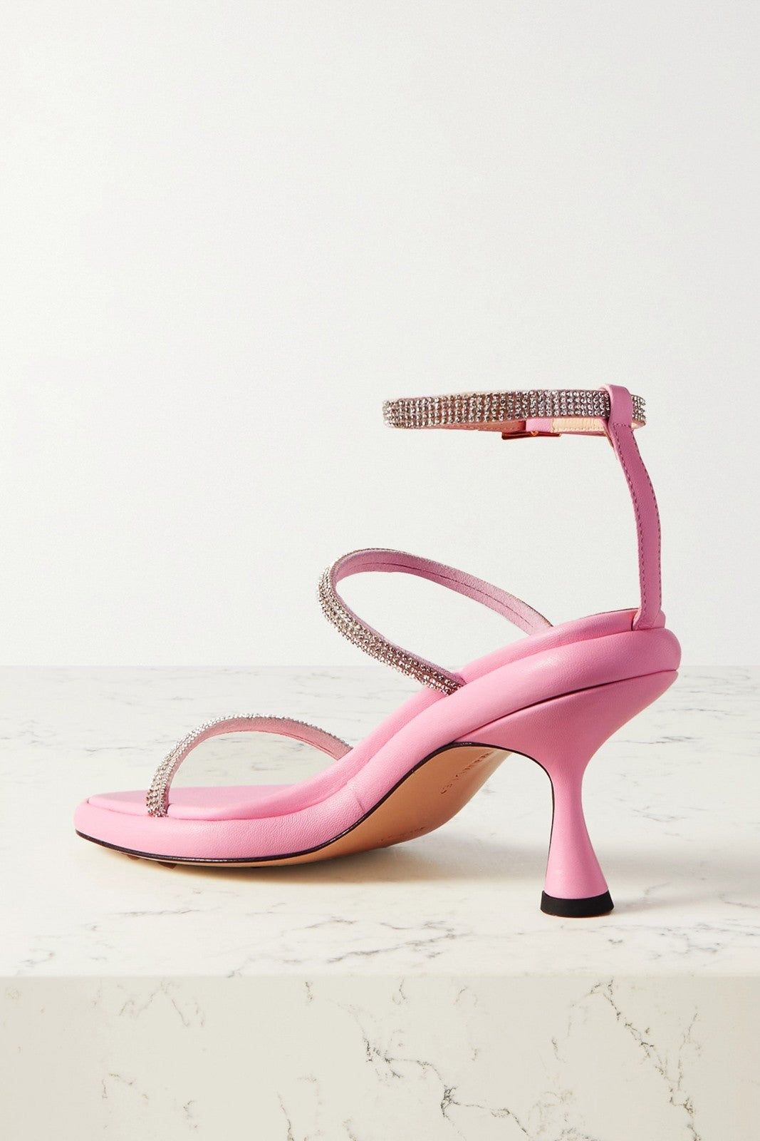 WANDLER Leather Mary Jane Ankle Sandals