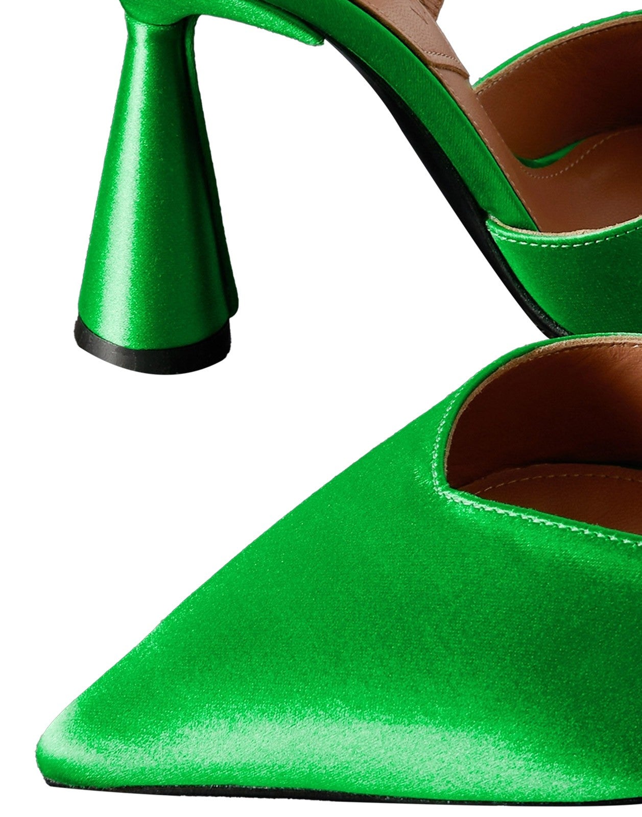 D’ACCORI Strappy Geometric Heel Sandals