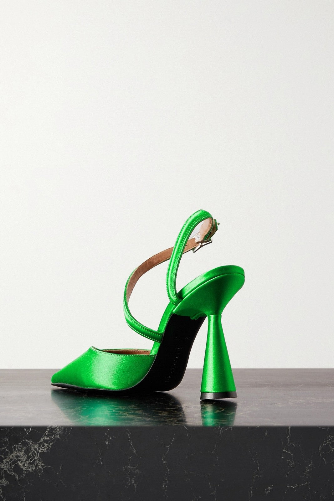 D’ACCORI Strappy Geometric Heel Sandals