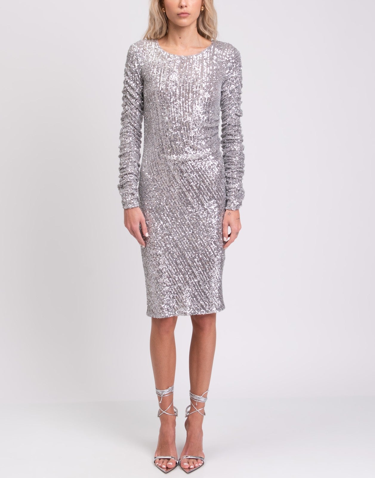 PATRIZIA PEPE Sequin Sheath Dress