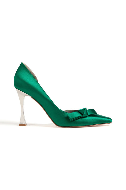 GINA High Heel Pumps in Green