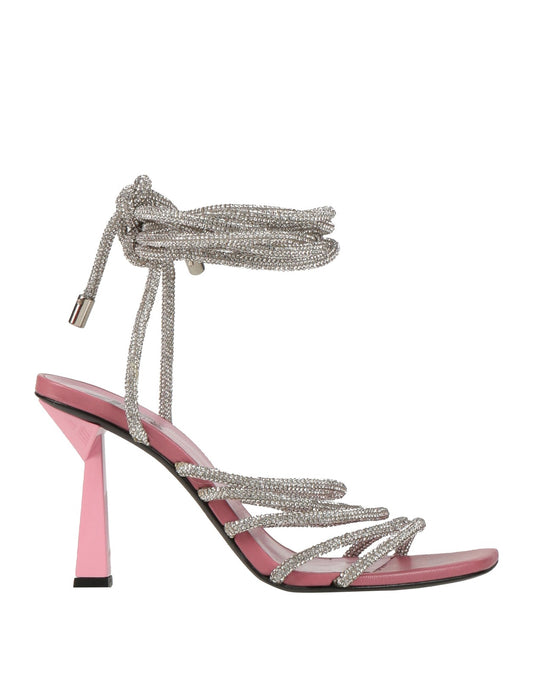 ANIYE BY Strappy Rhinestone Sandals