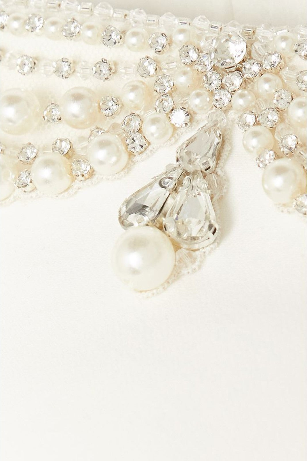 JENNY PACKHAM Trumpet Gown Rhinestone Off Shoulder