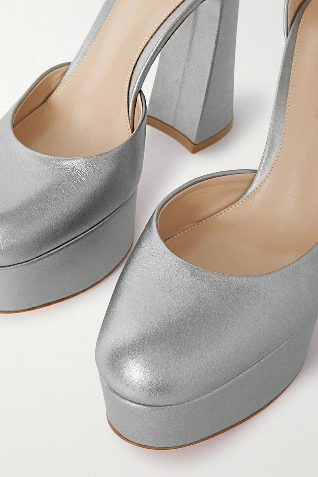 GIANVITO ROSSI Leather High Heel Pump