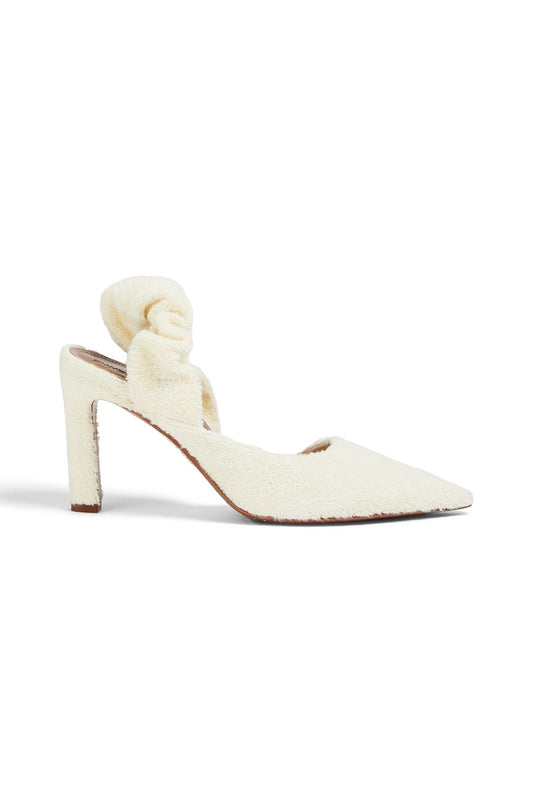 ZIMMERMANN Twisted Towel Slingback Heels