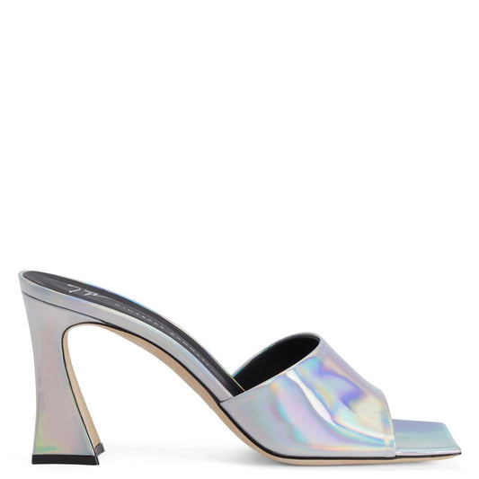 GIUSEPPE ZANOTTI Iridescent Mule Sandals