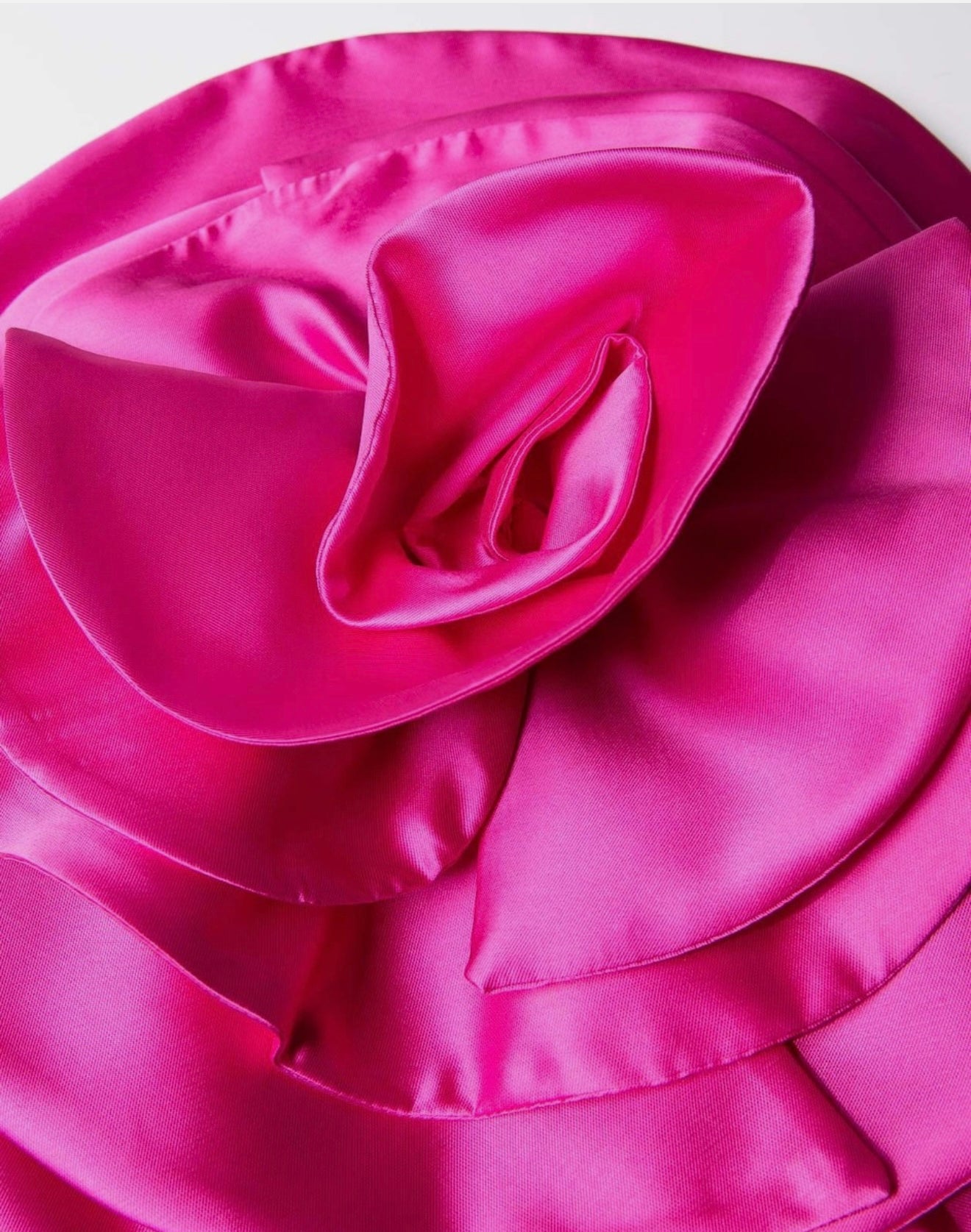 SIMONA CORSELLINI Trapeze Mini Dress S Pink