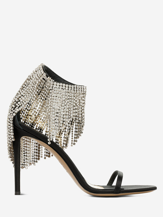 ALEXANDRE VAUTHIER Rhinestone Heel Sandals