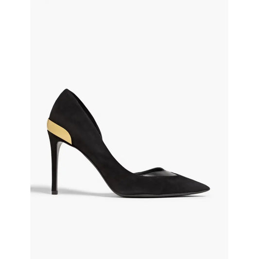 BALMAIN Leather D’Orsay Shoes